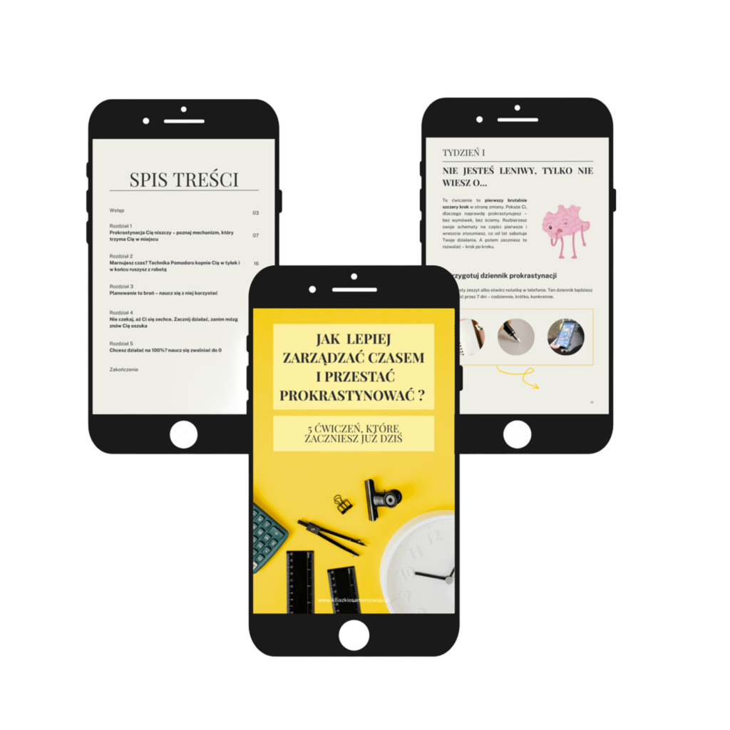 Ebook jak lepiej zarządzać czasem wizualizacja na telefon Ebook jak lepiej zarządzać czasem wizualizacja na telefon